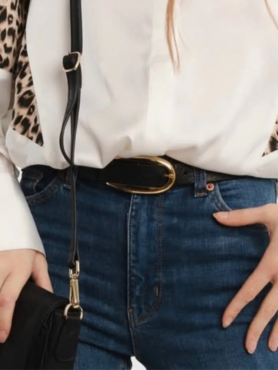 JULIA Reversible Leather Belt